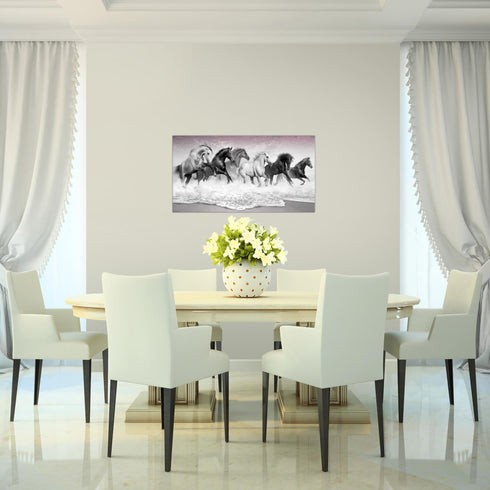 Wandbilder Wohnzimmer XXL Pferde Moderne Bilder Tiere